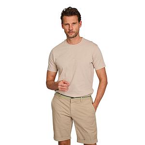 Paul & Shark t-shirt korte mouwen heren taupe