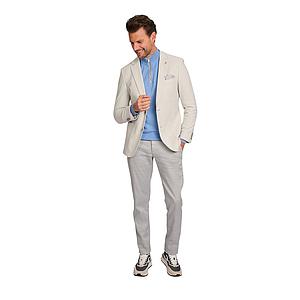 Blue Industry vest heren grijs