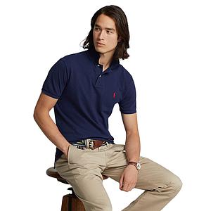 Polo Ralph Lauren Men polo shirt korte mouwen heren donker blauw custom slim fit