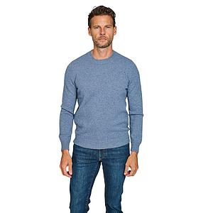 Gran Sasso Men pull trui ronde hals heren blauw