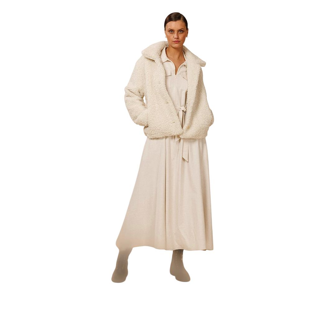 Scapa Flow mantel jas dames ecru LIVANA