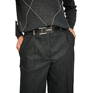 Hemisphere riem dames zwart