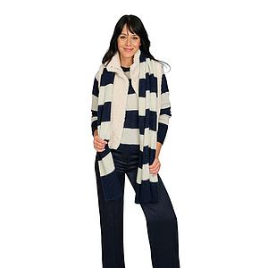 Scapa Flow sjaal dames marine ICE