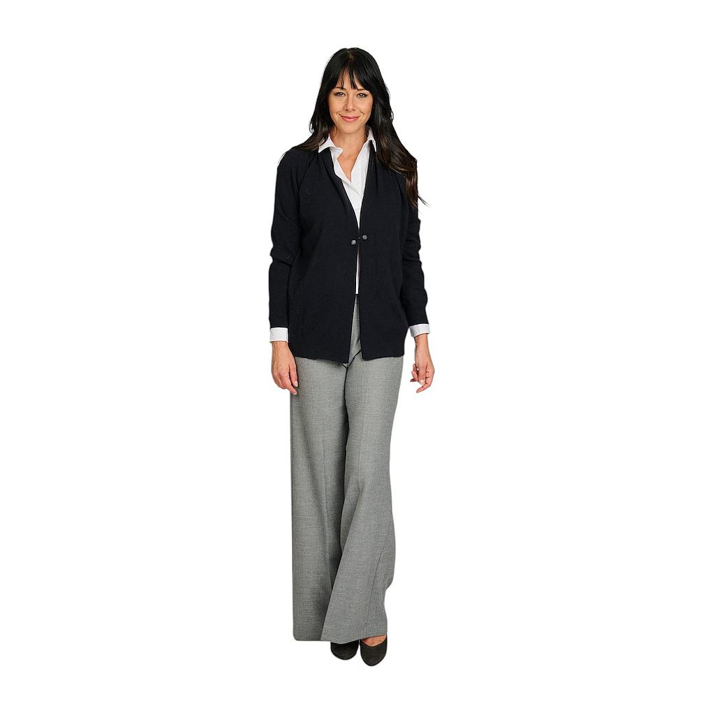 Fabiana Filippi gilet dames blauw