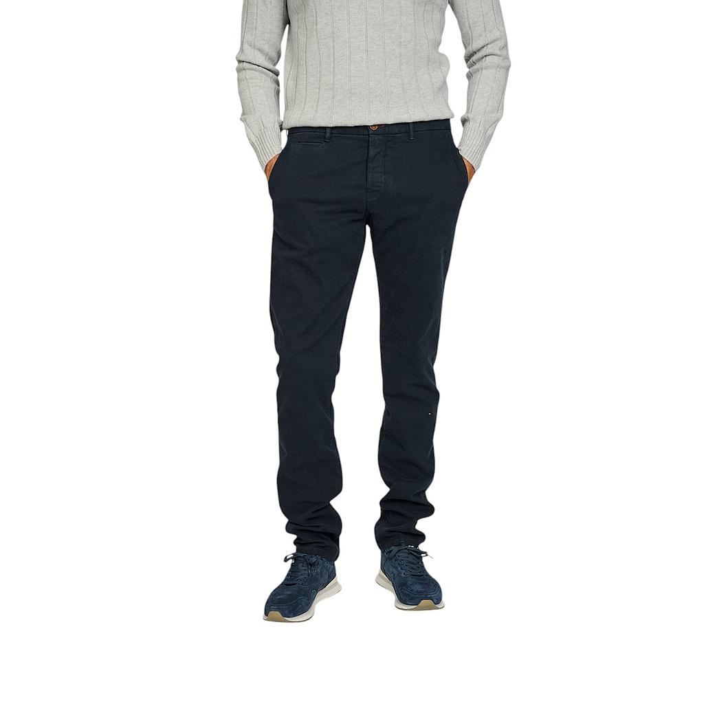 Atelier Noterman sportieve broek heren donker blauw