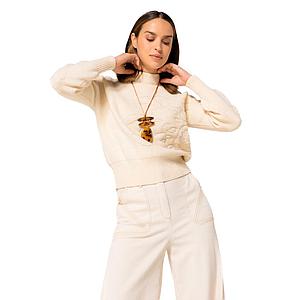 Caroline Biss pull trui dames cream 4215/93