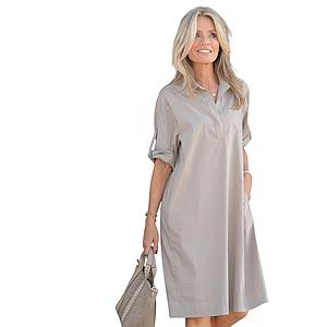 Margittes women's dresse beige