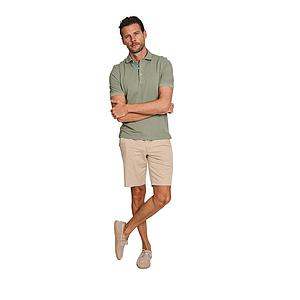 Gran Sasso Men polo shirt heren grijs