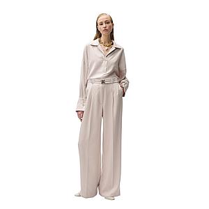 Natan Collection blouse dames grijs EGAL-J3TKN01-103