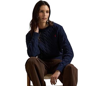 Polo Ralph Lauren Women pull trui ronde hals dames marine