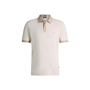 Joop polo shirt korte mouwen heren bruin Percyco