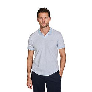 Joop polo shirt korte mouwen heren licht blauw Iwanito