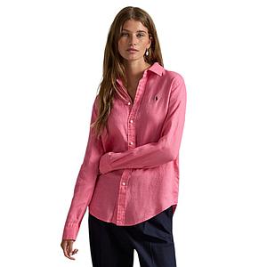 Polo Ralph Lauren Women blouse lange mouwen dames roze