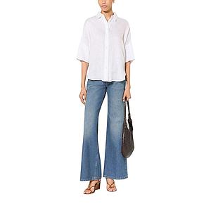 Robert Friedman blouse dames wit M780BIANCTC01