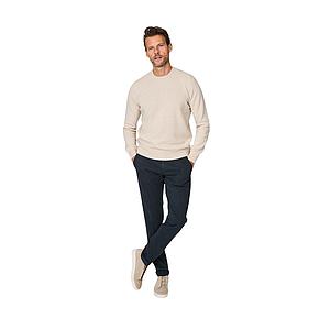 Gran Sasso Men pull trui ronde hals heren beige