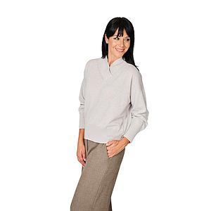 Anneclaire pull trui dames grijs D1844 857 265