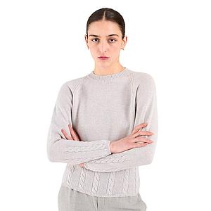 Anneclaire pull trui dames licht grijs