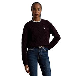 Polo Ralph Lauren Women pull trui dames aubergine