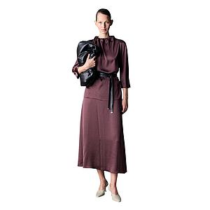 Natan Collection blouse dames aubergine FEROLA-JTBT02 210