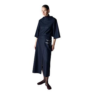 Natan Collection rok dames marine FUMEE-J4ZN05 140