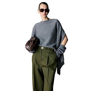 Natan Collection cape dames grijs ORY-WOOL 177