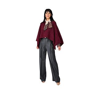 Natan Collection cape dames bordeaux