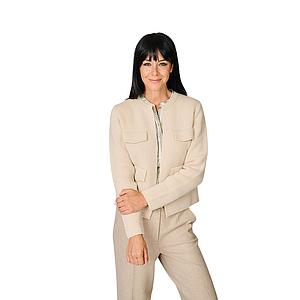Hemisphere gilet dames beige