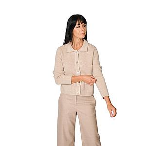 Hemisphere gilet dames beige