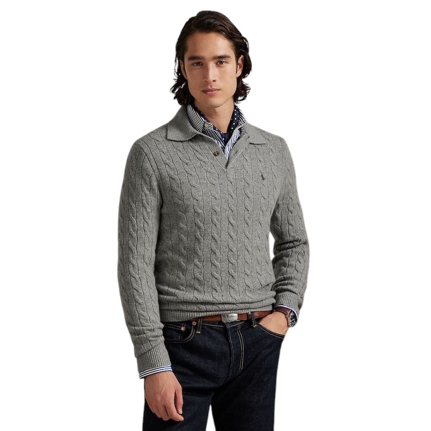 Polo Ralph Lauren Men pull trui heren grijs 710974165002