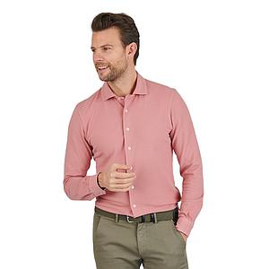 Gran Sasso Men hemd lange mouwen heren roze