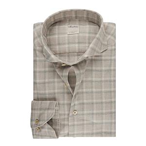 Stenstroms Men hemd lange mouwen heren beige