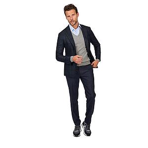 Cc Collection Corneliani vest heren blauw