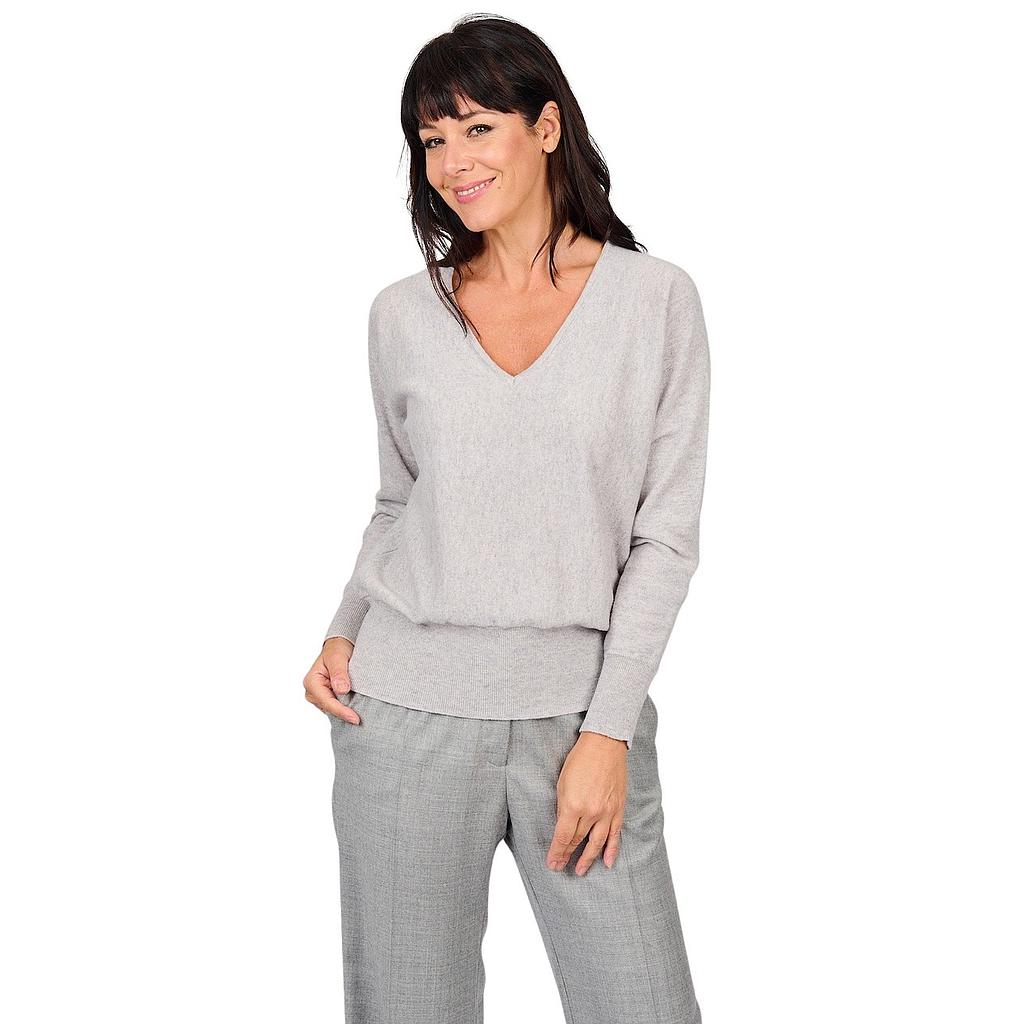 Natan Collection pull trui dames grijs KENZA 173 ARTSON WOMEN MEN I shop online mooiste trendy kleding