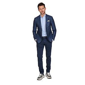 Cc Collection Corneliani vest heren blauw