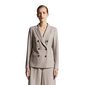Peserico vest dames taupe
