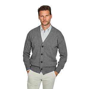 Gran Sasso Men gilet heren donker grijs