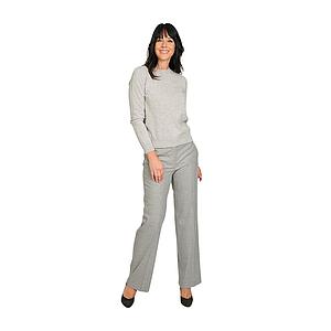 Seductive broek dames licht grijs LUCA