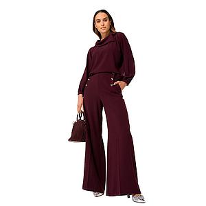 Caroline Biss broek dames bordeaux 4573/54