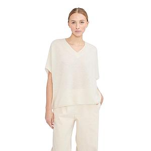 Jeff poncho dames ecru OONA