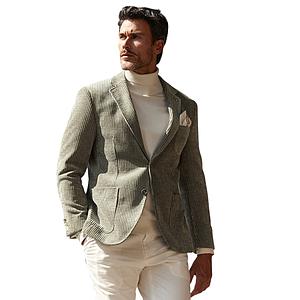 Blue Industry men's vest green