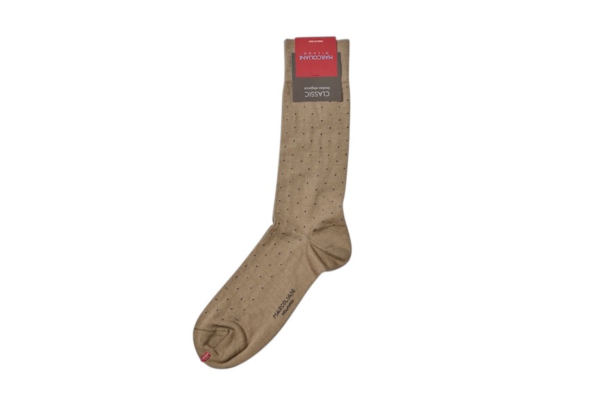 Marcoliani Milano Socks kousen heren taupe