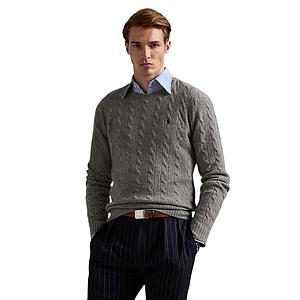 Polo Ralph Lauren Men pull trui ronde hals heren grijs