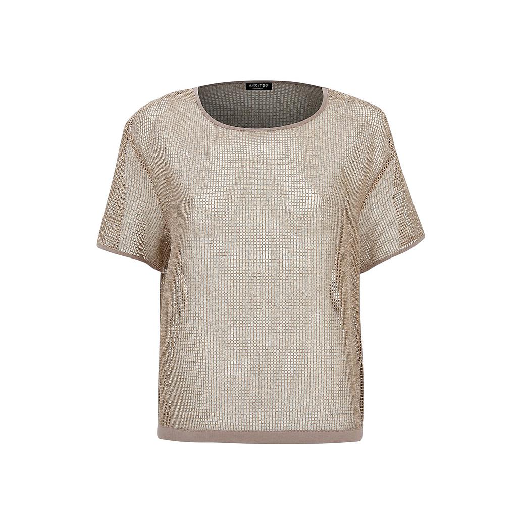 Margittes t-shirt dames beige