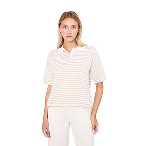 Jeff polo shirt dames ecru Cookie