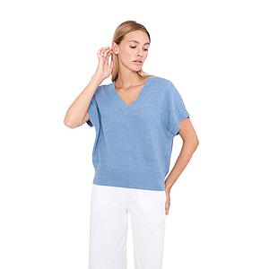 Jeff vest dames blauw Elvis