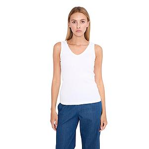 Jeff t-shirt dames wit Tee-1