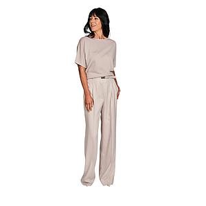 Natan Collection broek dames greige ECLAIR-J3TKN01-103