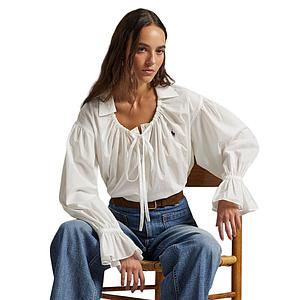 Polo Ralph Lauren Women blouse dames wit