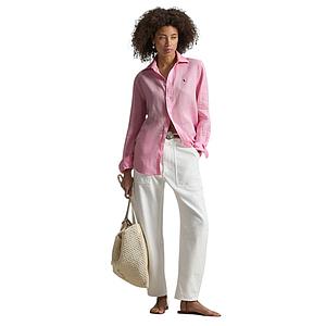 Polo Ralph Lauren Women blouse lange mouwen dames roze