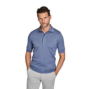 Stefan Brandt t-shirt korte mouwen heren indigo